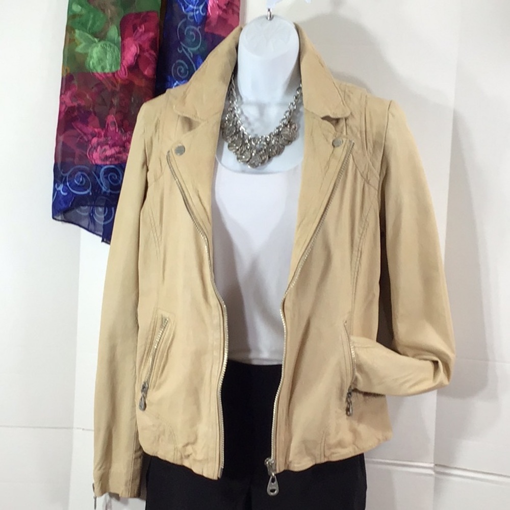 Doma My St Skin leather Moto Jacket